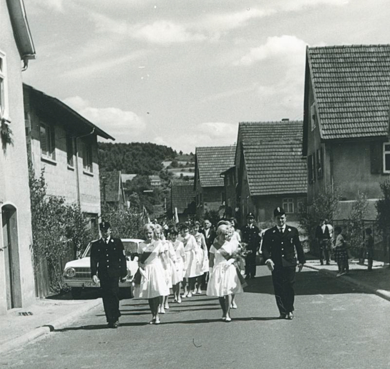 Feuerwehrfest in den 60ern